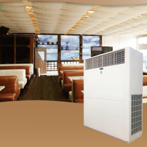 Máy lạnh tủ đứng đặt sàn thổi trực tiếp Toshiba Carrier 1 Chiều 100000Btu 38LHU100S301/40QDU100X-11FW
